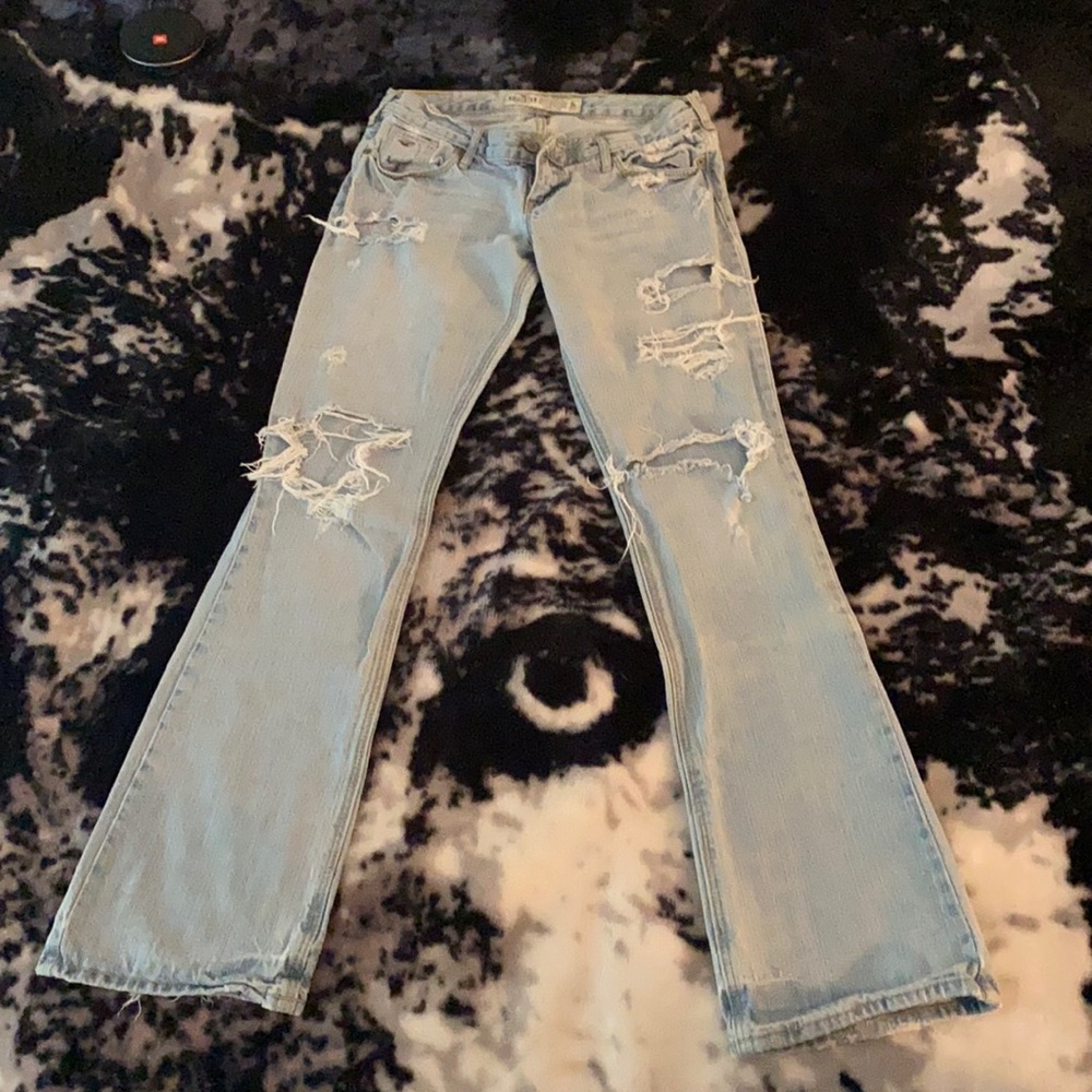 Distressed Hollister jeans